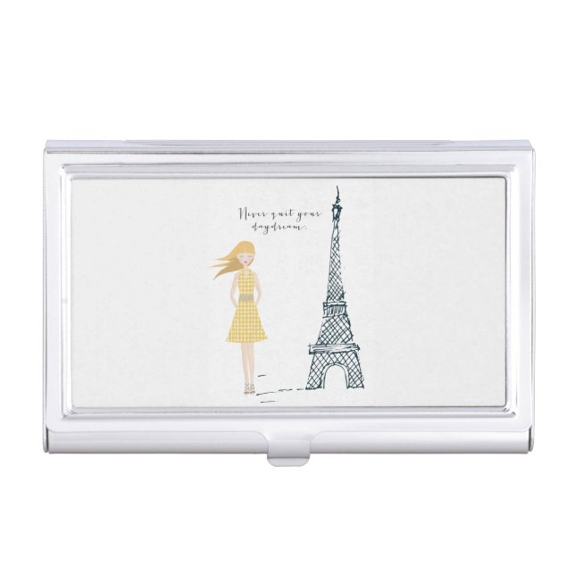 Girl Boss Business Card Holder (Front)