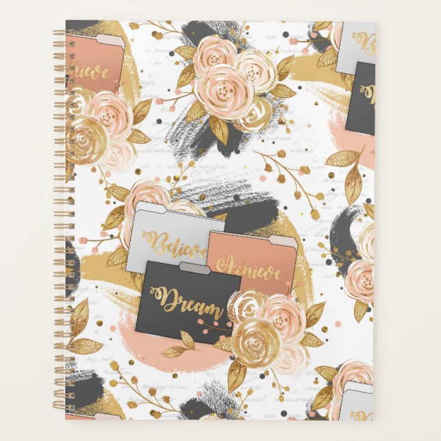 Girl Boss – Dream, Believe, Achieve Planner (Front)