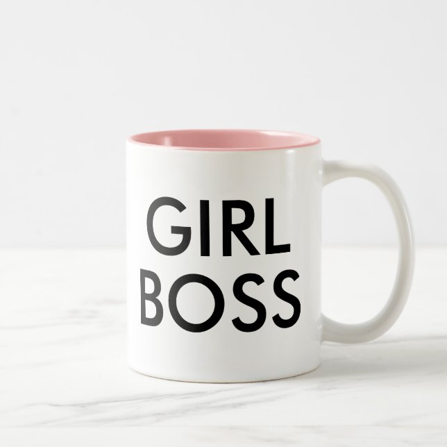 Girl Boss | Funny Humor Slogan Mug (Right)