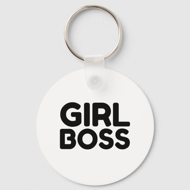 GIRL BOSS KEYCHAIN (Front)