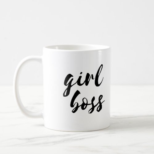 Girl boss mug