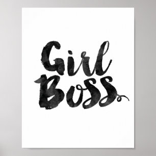 Girl Boss Poster