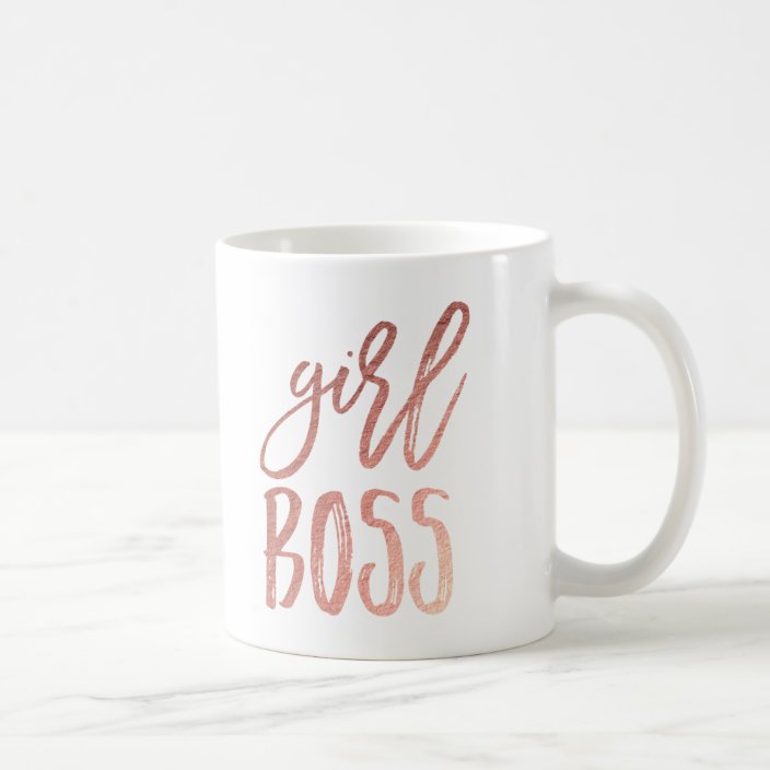 girl boss coffee cup