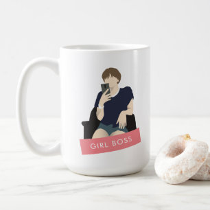 Girl Boss Selfie Coffee Mug