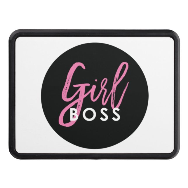 Girl Boss Trailer Hitch Cover (Front)