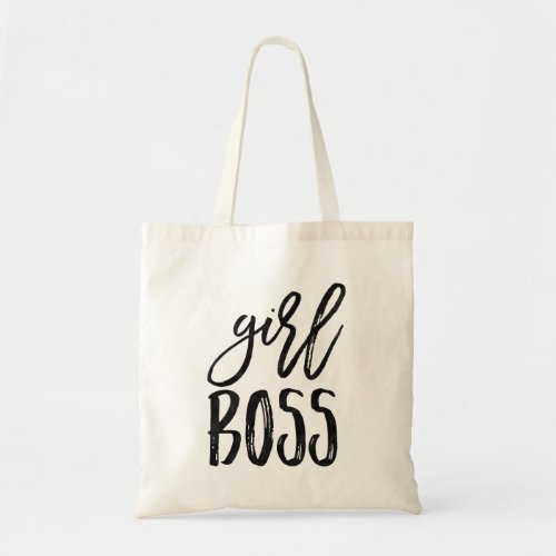 Girl Boss  Watercolor Tote Bag