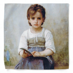 Girl, Bouguereau Bandana