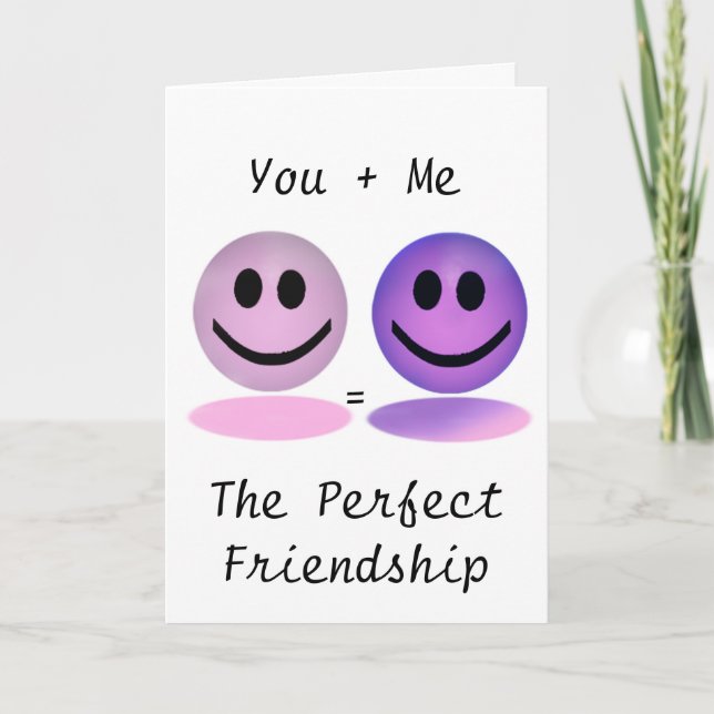 Girl+Boy Perfect Friendship Card (Front)