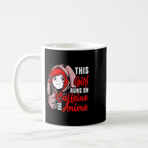 Girl Caffeine Anime Japanese Culture Japan Manga O Coffee Mug