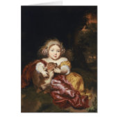 Girl Caressing a Fawn (Front)