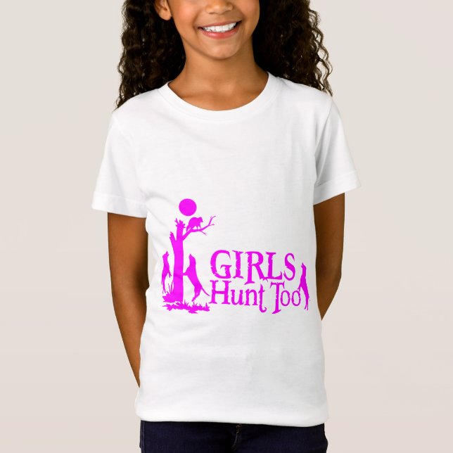GIRL COON HUNTING T-Shirt (Front)