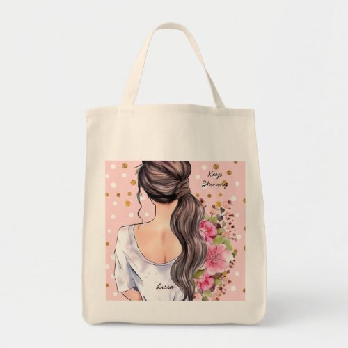  Girl design Tote Bag