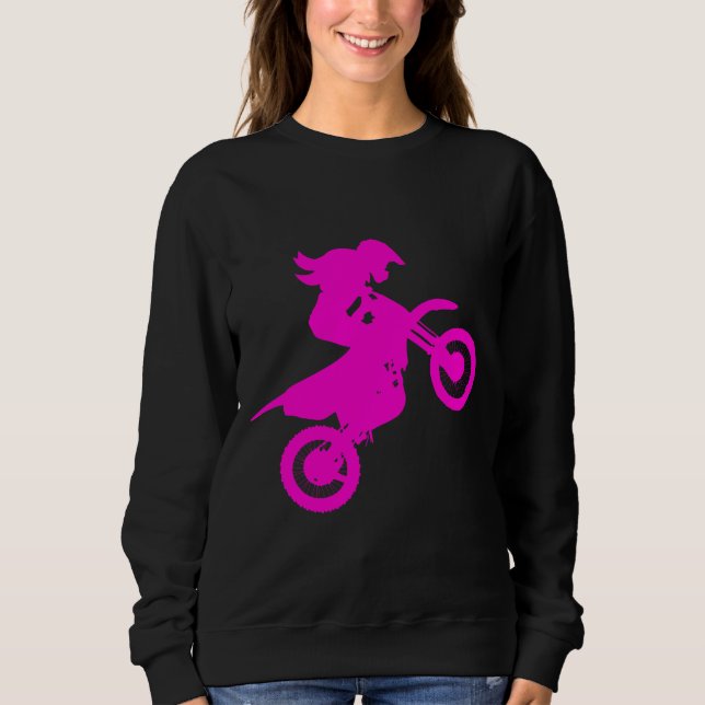 Girl Dirt Bike Sweatshirt (Front)