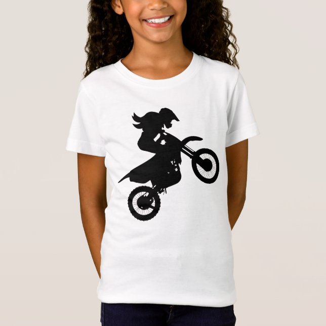 Girl Dirt Bike T-Shirt (Front)