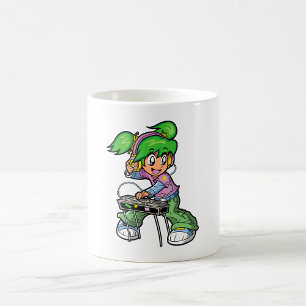 Girl DJ Coffee Mug