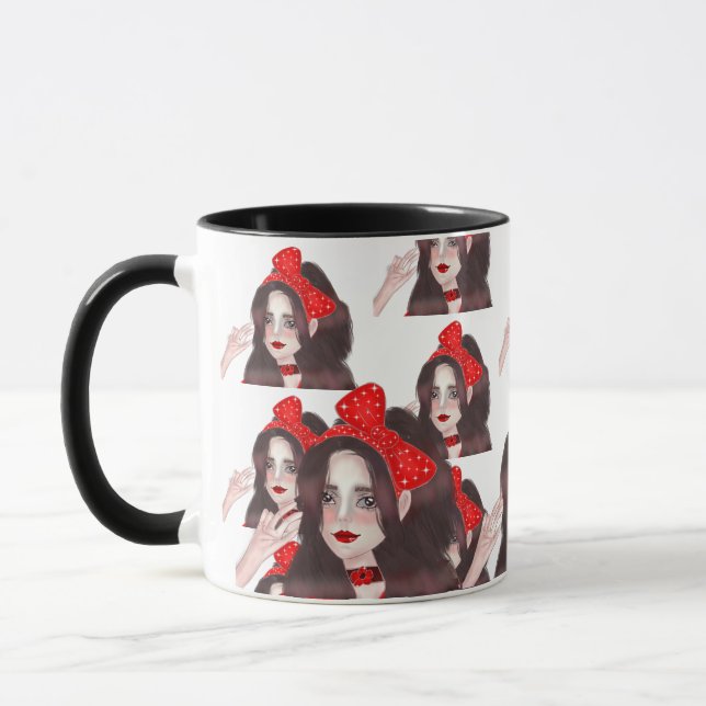  Girl Drawing Mug (Left)