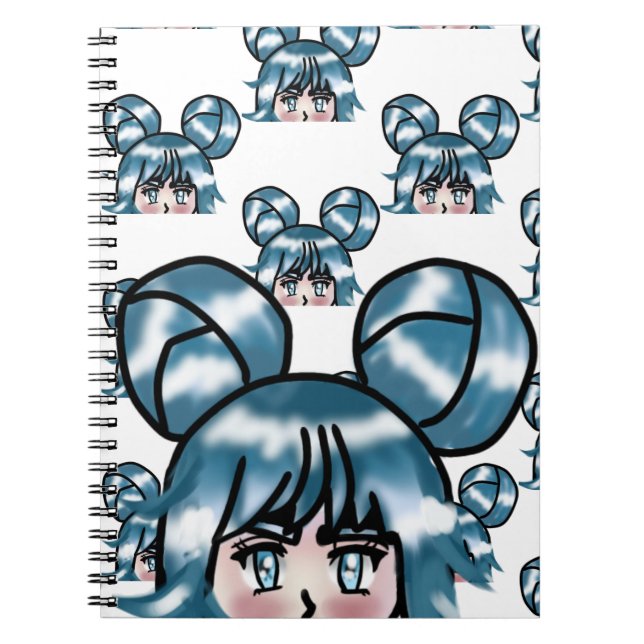 Girl drawing notebook (Front)