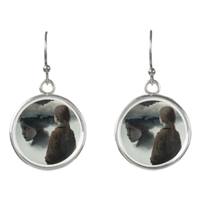 girl earrings (Front)