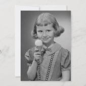 Girl Eating Ice Cream (Front)