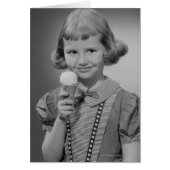 Girl Eating Ice Cream (Front)
