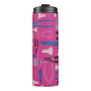 Girl Electrcian, Construction Thermal Tumbler