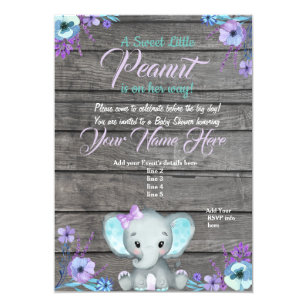 teal and gray elephant baby shower decorations