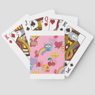 girl emoji poker cards