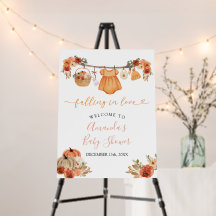 Girl Falling In Love Clothes Baby Shower Welcome
