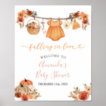 Girl Falling In Love Clothes Baby Shower Welcome