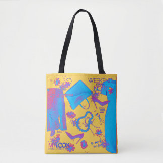 Girl Fashion Chic Clothing Stylish Threads Art Tote Bag