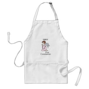 Girl, First Communion Angel Adult Apron