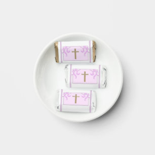 Girl First Communion Hershey Mini Candy Wrapper La Hershey's Miniatures