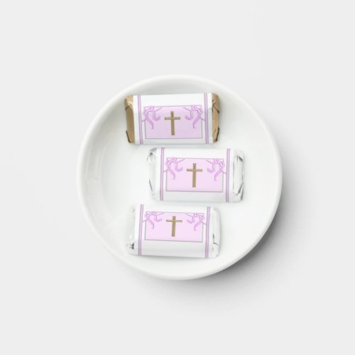 Girl First Communion Hershey Mini Candy Wrapper La Hersheys Miniatures