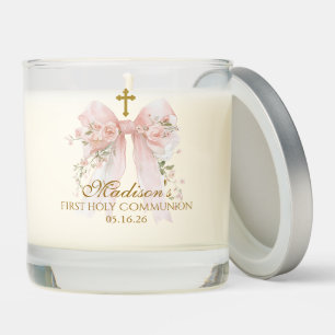 Girl First Holy Communion Scented Candle Favors