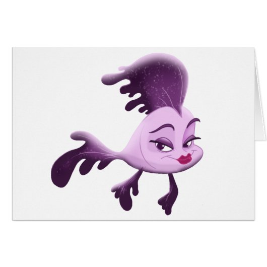 Girl Fish Cards (Front Horizontal)