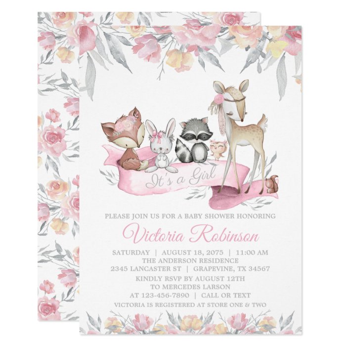 sweet baby girl baby shower