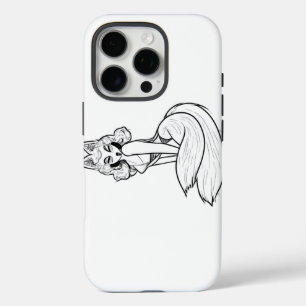 Girl fox phone case 