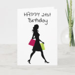 GIRL FRIEND U SHOP LIKE YOUR 21=30TH BIRTHDAY CARD<br><div class="desc">TURNING "21" IS SUCH A "GREAT TIME" IN ANYONE'S LIFE AND IF YOU HAVE A FRIEND,  FAMILY MEMBER OR CO-WORKER THAT IS... HOW ABOUT THIS "CUTE CARD" FOR HER?</div>