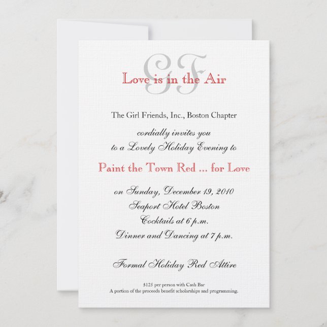 Girl Friends Night Out Invitations (Front)