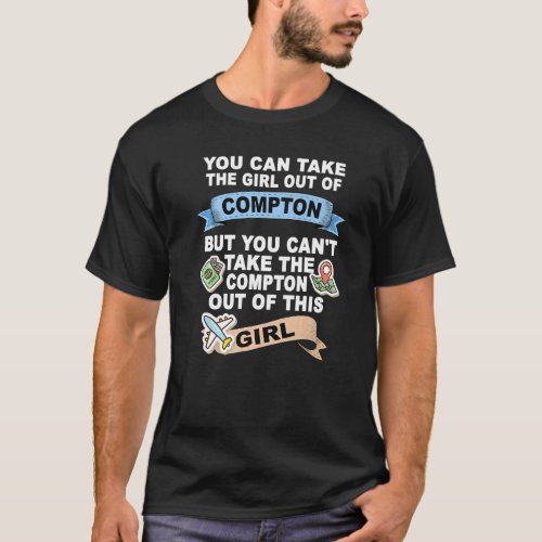 Girl from Compton City T_Shirt