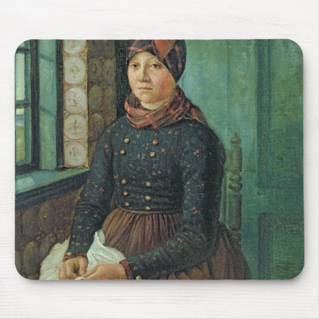 Girl from Fano, 1834 Mouse Pad (Front)