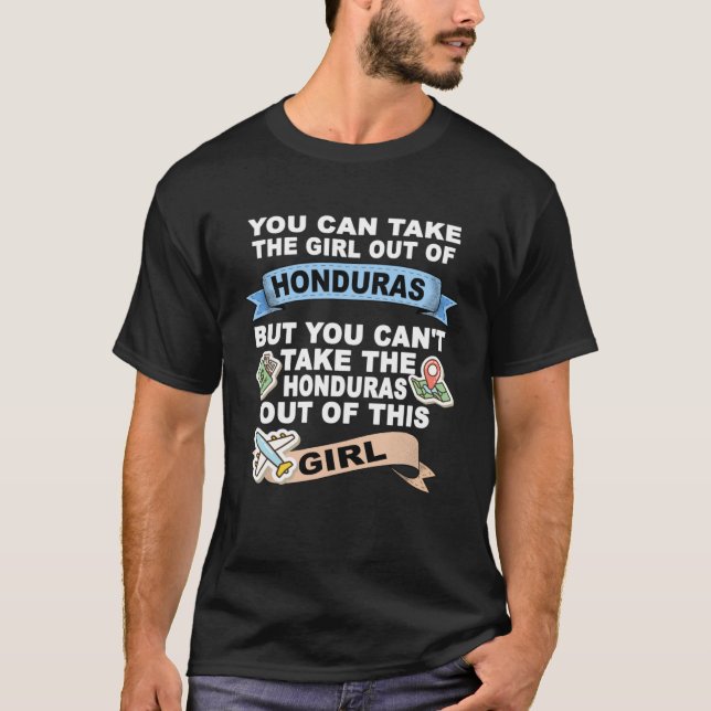 Girl from Honduras  Relocation From Honduras T-Shirt (Front)