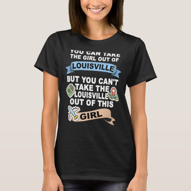 Girl from Louisville City T-Shirt (Front)