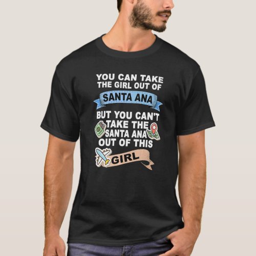 Girl from Santa Ana City T_Shirt