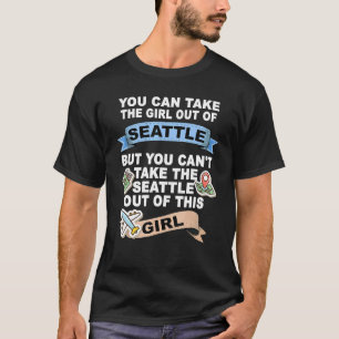 Girl from Seattle City T-Shirt