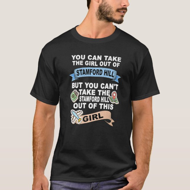 Girl from Stamford Hill  Relocation From Stamford  T-Shirt (Front)