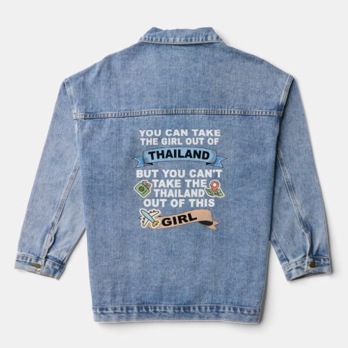 Girl from Thailand  Relocation From Thailand  Denim Jacket