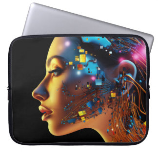 Girl From The Outer Limits  Laptop Sleeve