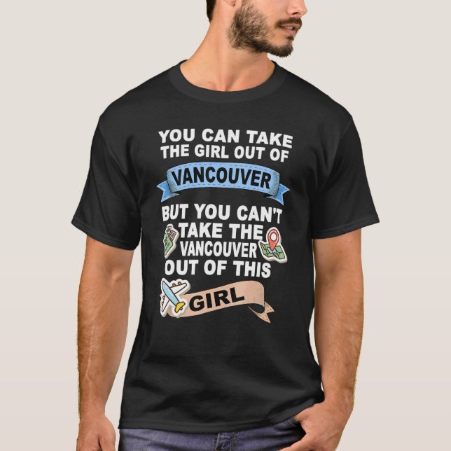 Girl from Vancouver City T-Shirt (Front)