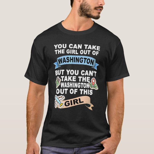 Girl from Washington DC T-Shirt (Front)